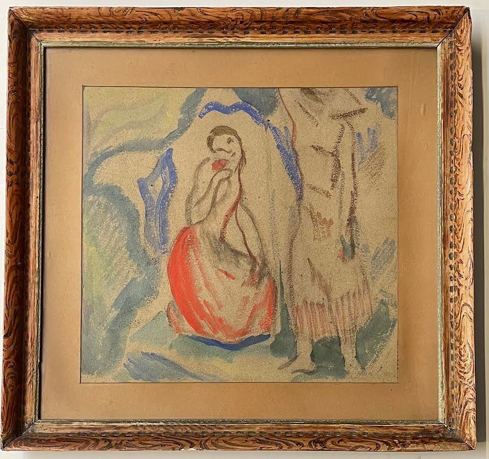 Boháček Karel (1886 - 1928) - Dívky s růží