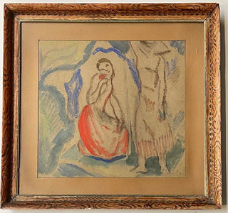 Boháček Karel (1886 - 1928) - Dívky s růží