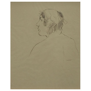 Otakar Kubín (1883 - 1969) - Muž z profilu
