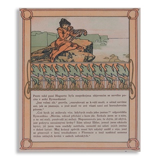 Alfons Mucha (1860 - 1939) - Trubadúr z Florencie