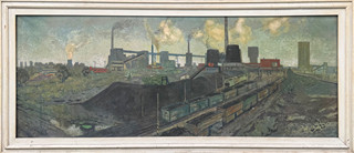 Josef Kolář | Industriální motiv - velký formát (135x310 cm)