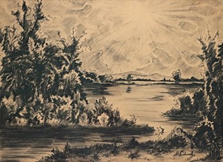 Max Švabinský (1873-1962) VELKÝ FORMÁT - Rozbřesk