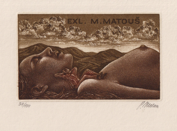 Petr Melan (1947 - 2009) - Exlibris
