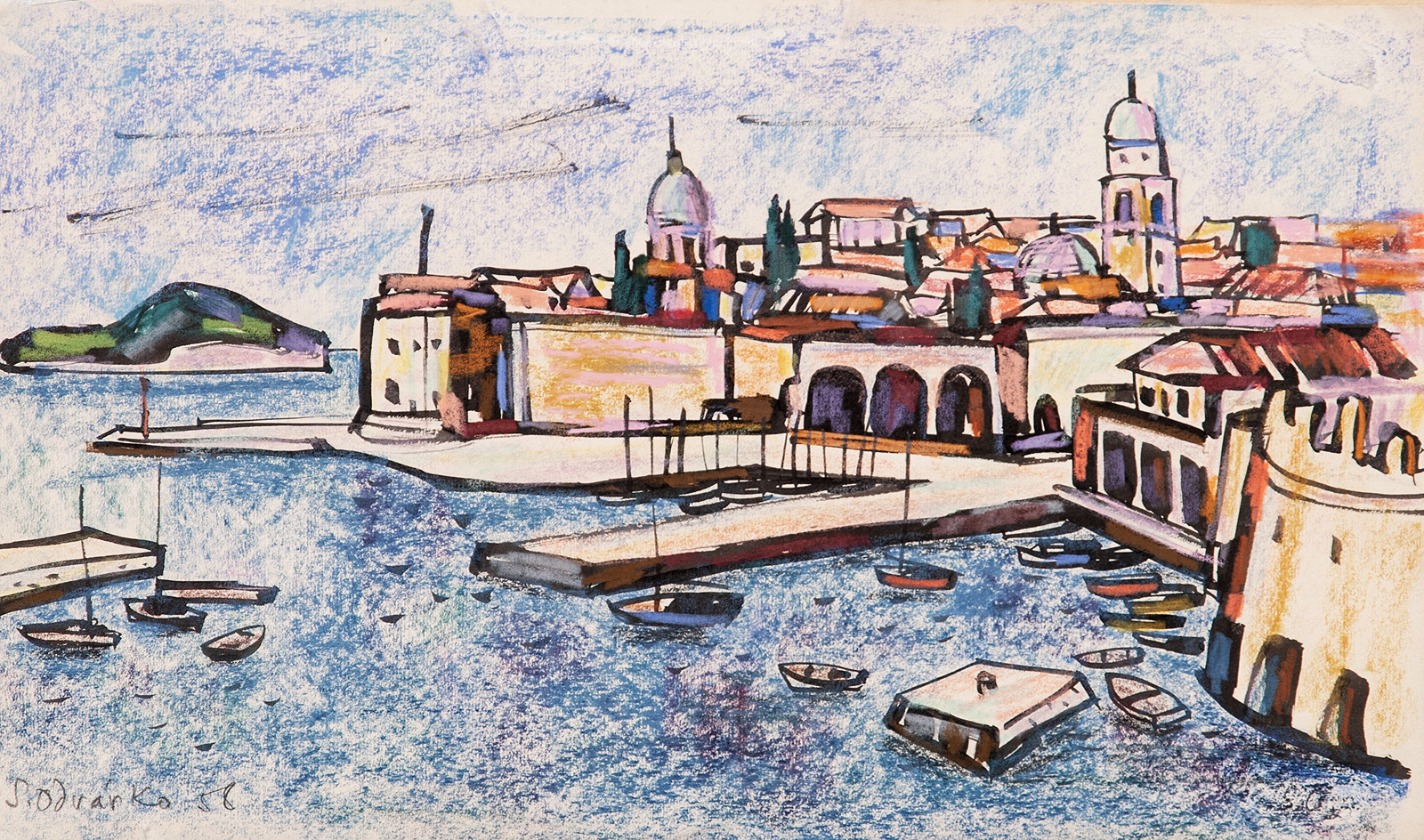 Stanislav Odvárko (1913 - 1985) - Dubrovník