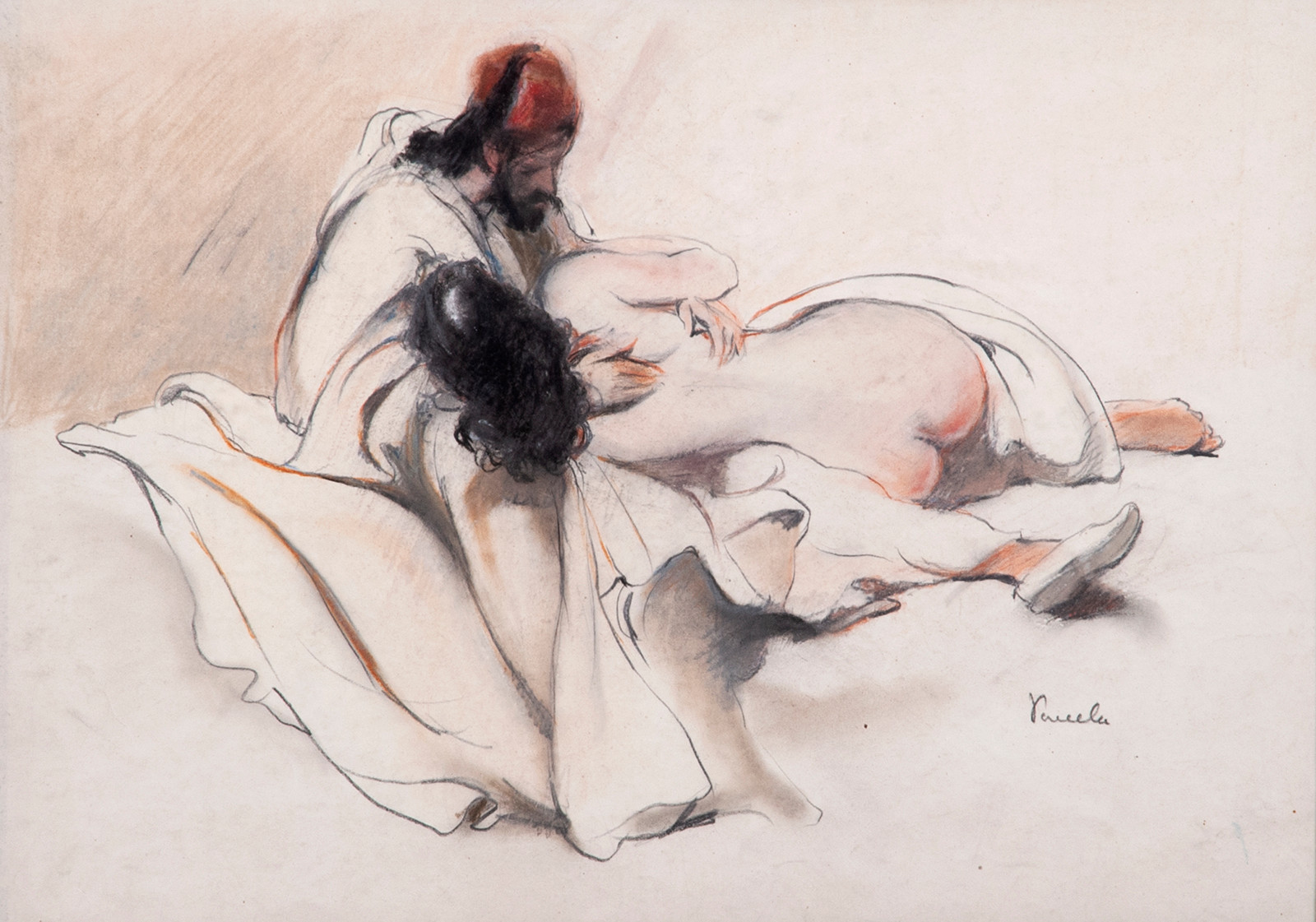 František Pavelka (1894 - 1948) - Muž a žena