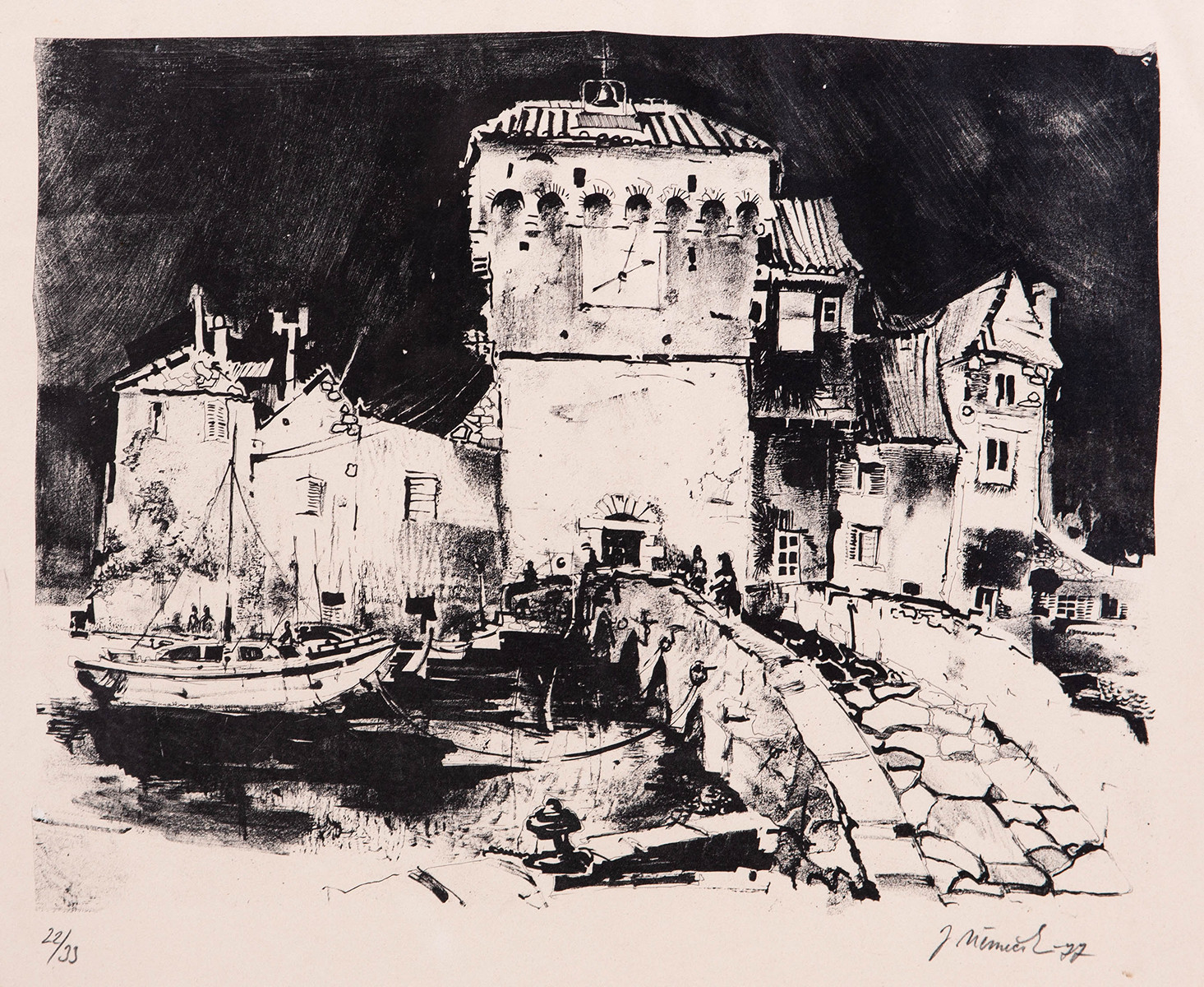 Július Němčík (1909 - 1986) - Přístav