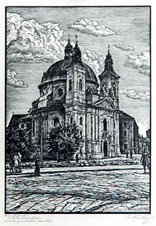 Karel Tondl (1893 - 1980) - Kostel svatého Jana Křtitele