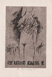 Alois Kračmar (1943) - Exlibris Karel K