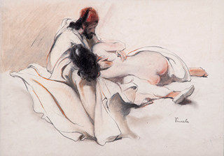 František Pavelka (1894 - 1948) - Muž a žena