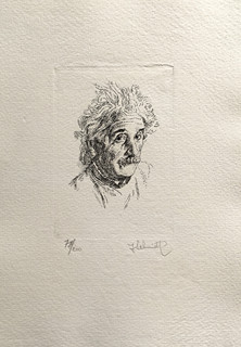 Jindřich Schmidt (1897 - 1984) - Albert Einstein