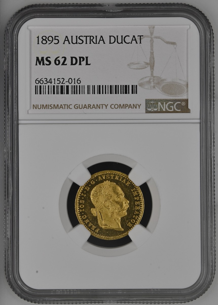 Dukát 1895, NGC