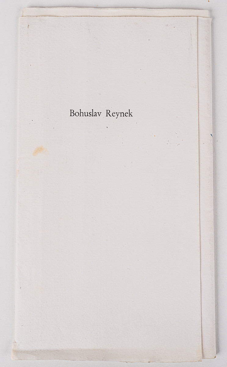 Bohuslav Reynek (1892 - 1971) - Odlet vlaštovek