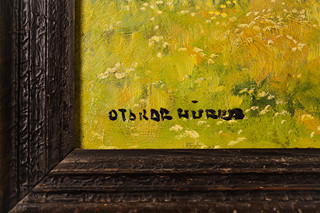 Otakar Hůrka (1889 - 1966) - Chaloupka na horské louce