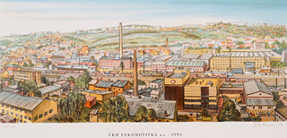 Jiří Bouda (1934 - 2015) - ČKD lokomotivka