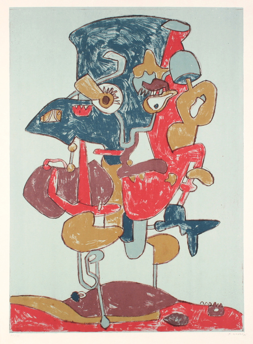 František Gross (1909-1985) - Hlava válečníka