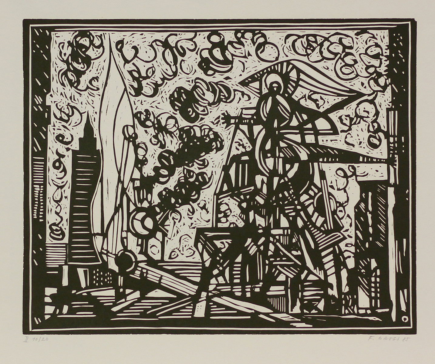 František Gross (1909-1985) - Hra s ohněm
