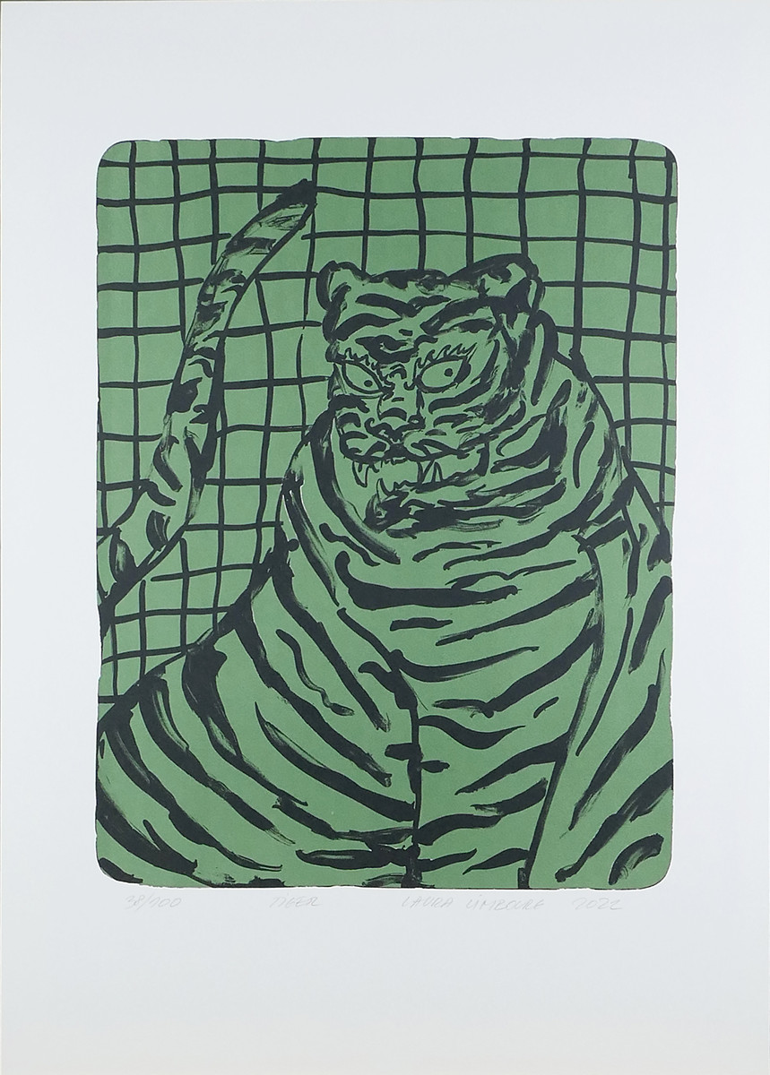 Laura Limbourg (1996-) - Green tiger