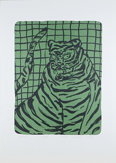 Laura Limbourg (1996-) - Green tiger