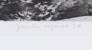 Jaroslav Vožniak (1933-2005) - Studie koně