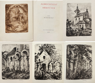 Bohuslav Knobloch (1924 – 1998) - J.Malý, Albrechtický hřbitůvek