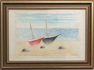 Zrzavý Jan (1890 - 1977) - Dvě bárky na pobřeží
