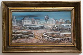 Jan Zrzavý (1890 - 1977) - Ile de Sein - čtyří studny