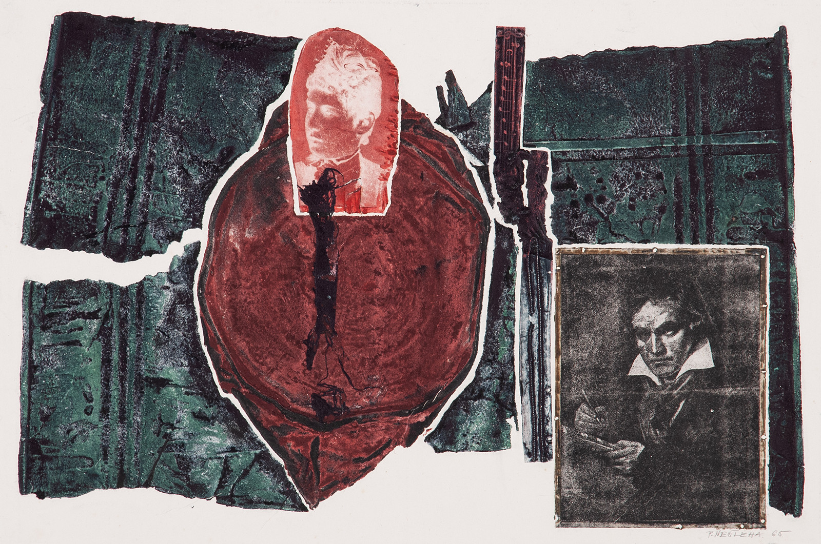 Pavel Nešleha (1937 - 2003) - Beethovenova múza č. 5