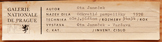 Ota Janeček (1919 - 1996) - Odkvetlé pampelišky