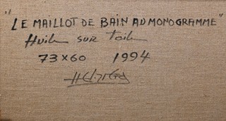 José Herrera | Le Maillot de bain au monogramme