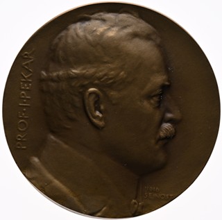Josef Šejnost (1878 - 1941) - Medaile AE, Profesor Josef Pekař