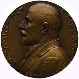 Josef Šejnost (1878 - 1941) - Medaile AE, F. X. Svoboda