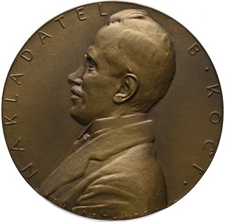 Josef Šejnost (1878 - 1941) - Medaile AE, B. Kočí, nakladatel