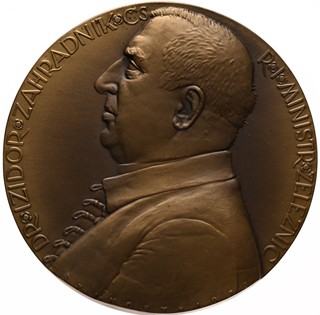 Josef Šejnost (1878 - 1941) - Medaile AE, Izidor Zahradník