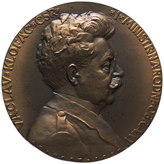 Josef Šejnost (1878 - 1941) - Medaile AE, V. Klofáč