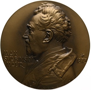 Josef Šejnost (1878 - 1941) - Velká medaile AE, Max Švabinský