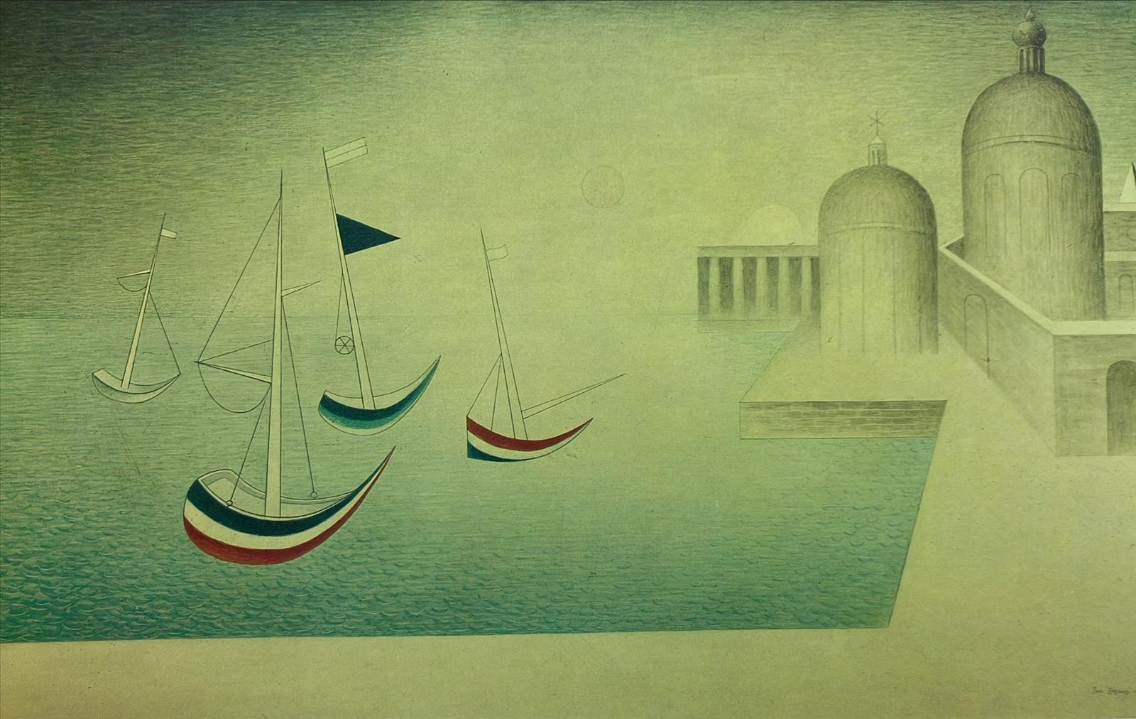 Jan Zrzavý (1890 - 1977) - Loďky II