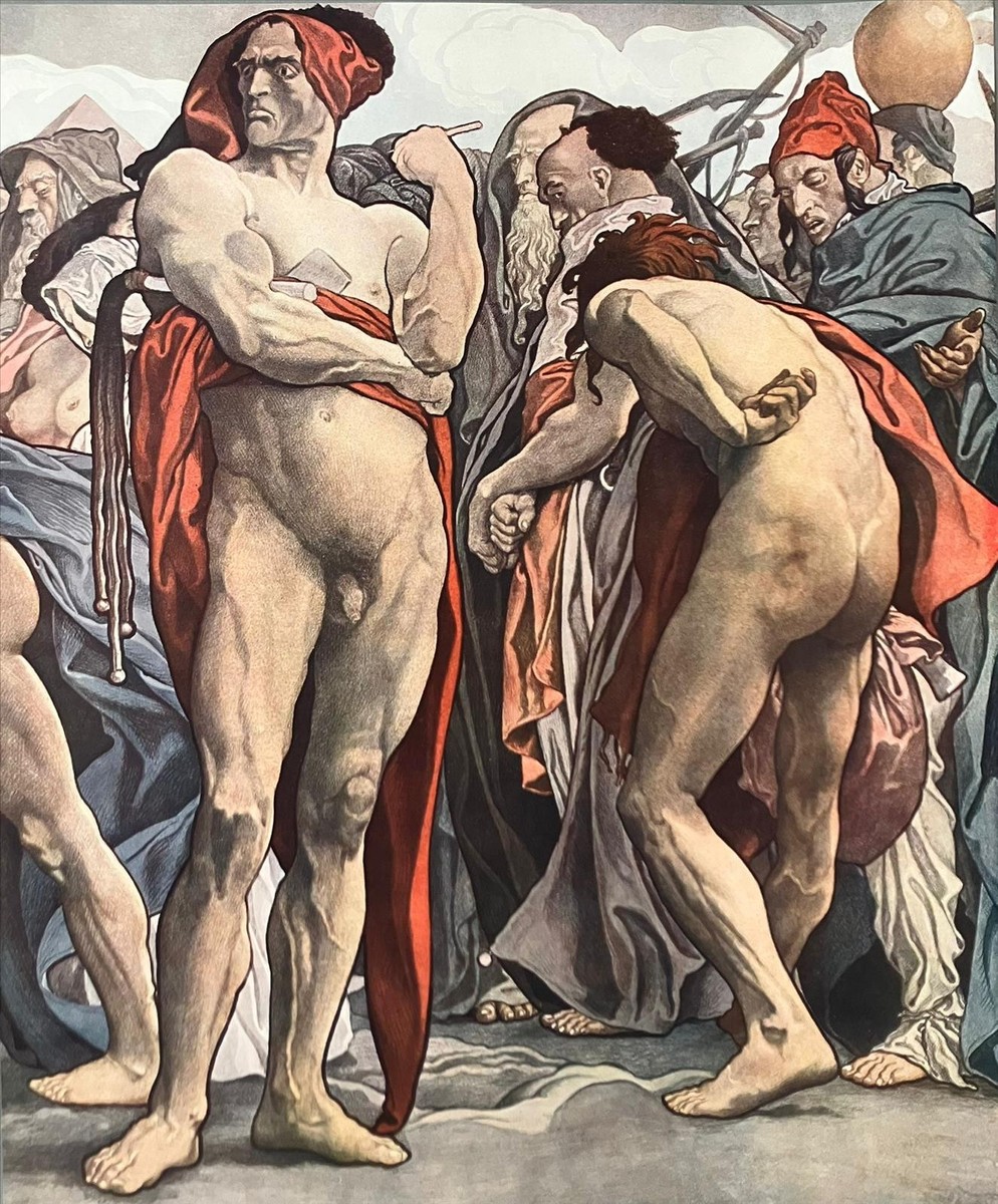 Felix Jenewein (1857 - 1905) - Stěhování Židů