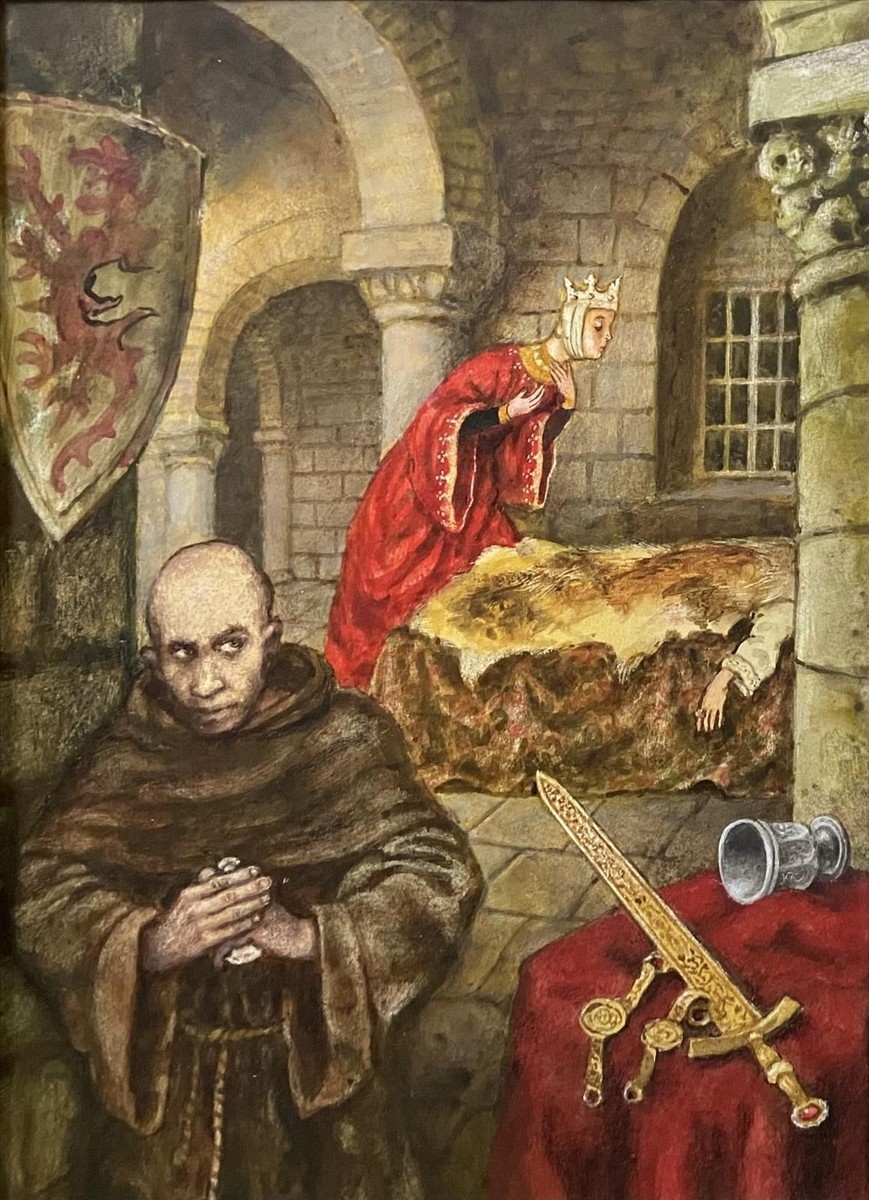 Jan Černý (1919 - 1997) - Pohádkový motiv