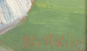 Otto Molitor (1889 - 1965) - Dívka v kroji