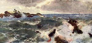Beneš Knüpfer (1844 - 1910) - Pomsta kentaurů
