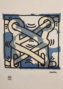 Keith Haring (1958 - 1990) - In blue