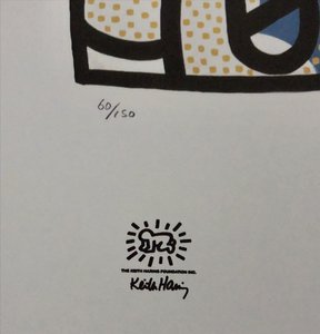 Keith Haring (1958 - 1990) - In blue
