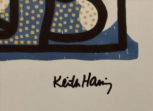 Keith Haring (1958 - 1990) - In blue