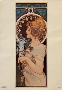 Alfons Mucha (1860 - 1939) - Plakáty 