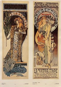 Alfons Mucha (1860 - 1939) - Plakáty 