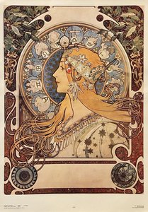 Alfons Mucha (1860 - 1939) - Plakáty 