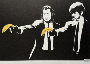 Banksy (1974) - Pulp Fiction