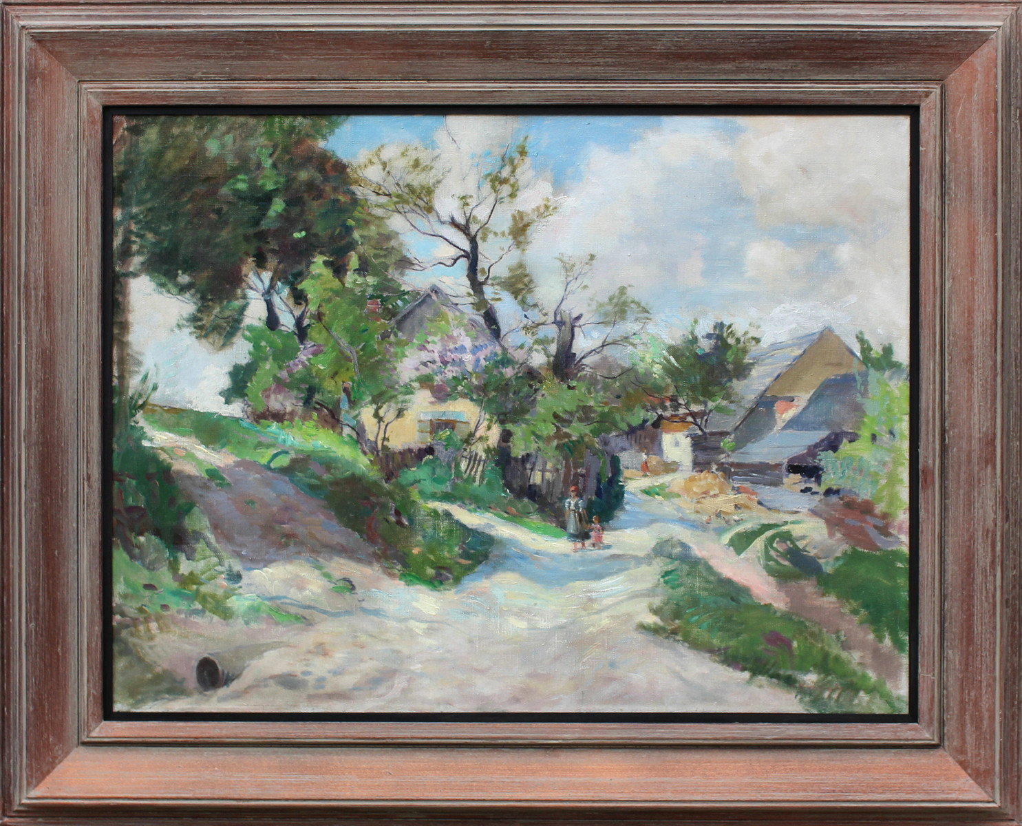 Marcel Krasický (1898-1968) - Cesta vesnicí