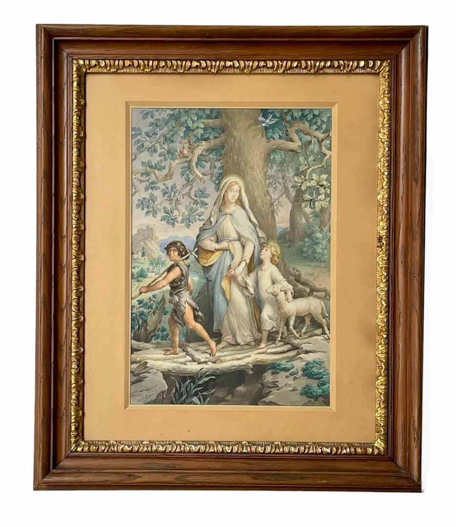 Carl Joseph Gieger (1822 -1905) - Triumfální průvod Bakcha a Ariadny
