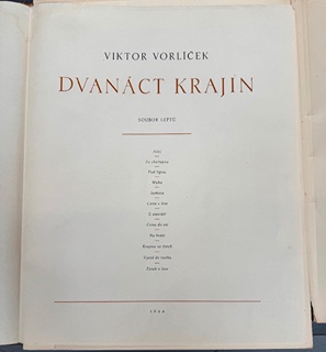 Viktor Vorlíček (1909 - 1976) - Dvanáct krajin